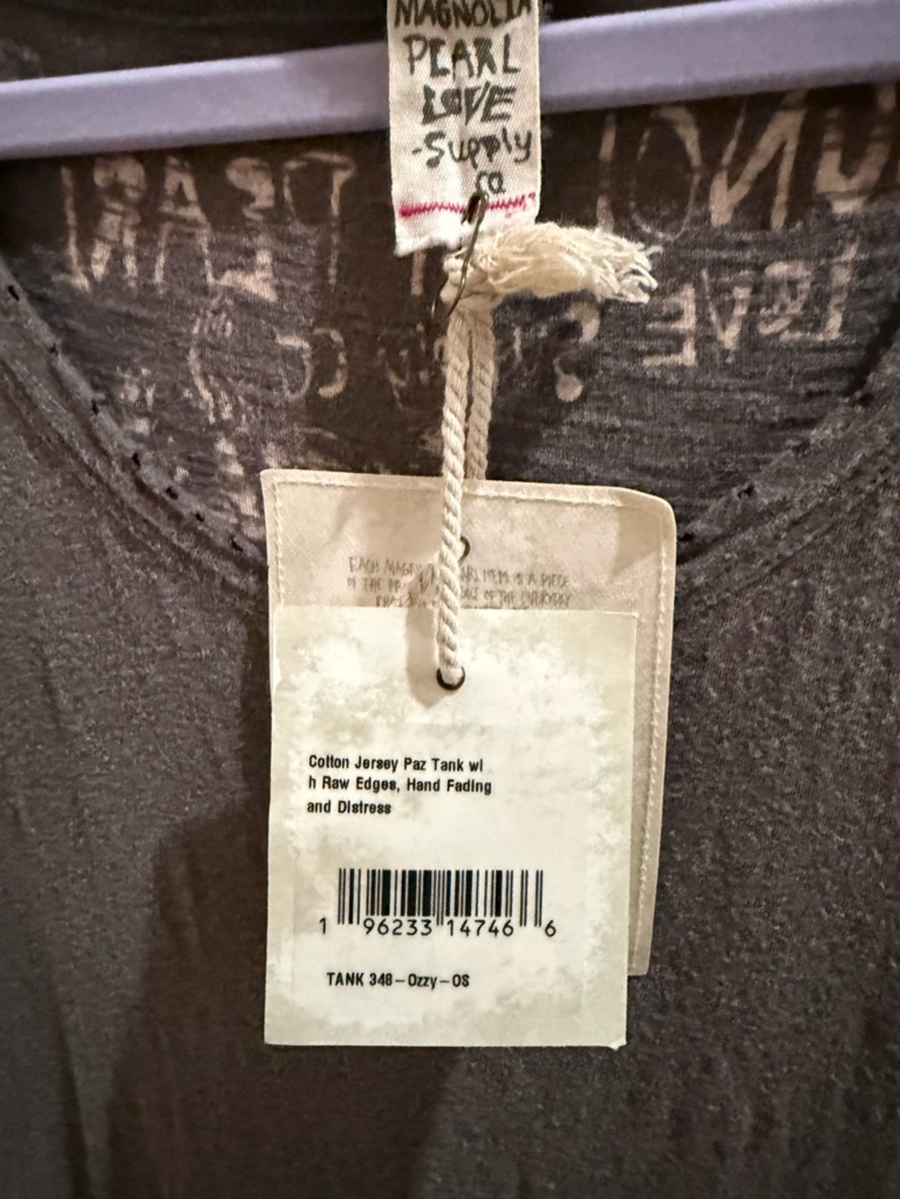 Magnolia Pearl Paz Tank sold out OSFM - Picture 2 of 7